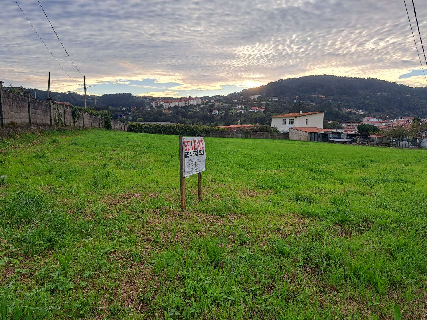 Urban land in Nogueirosa, Pontedeume.