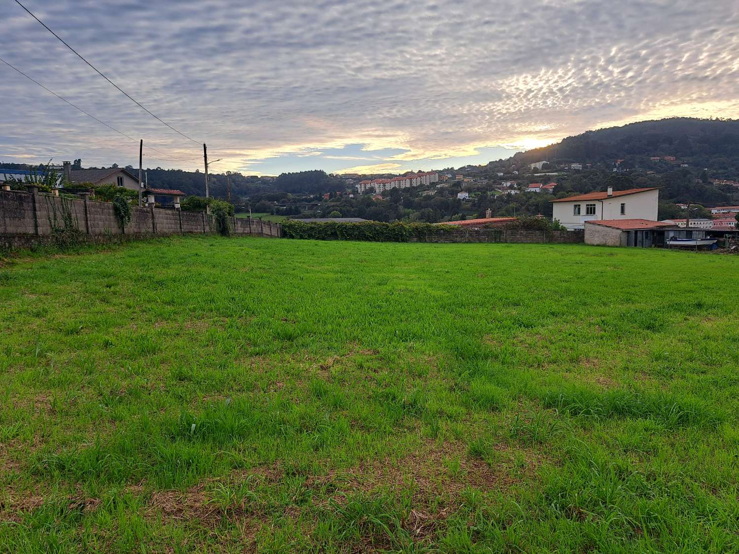 Stedelijk land in Nogueirosa, Pontedeume.