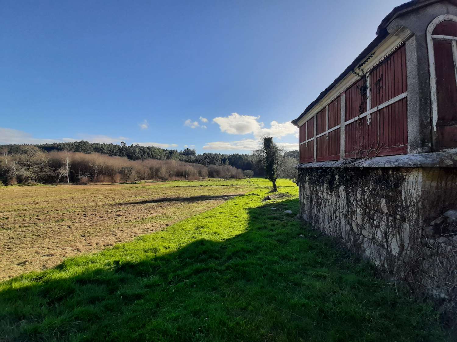 Landhus til at restaurere.